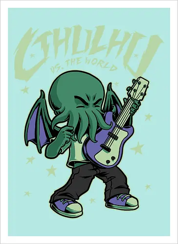 Cthulhu Guitar Comic