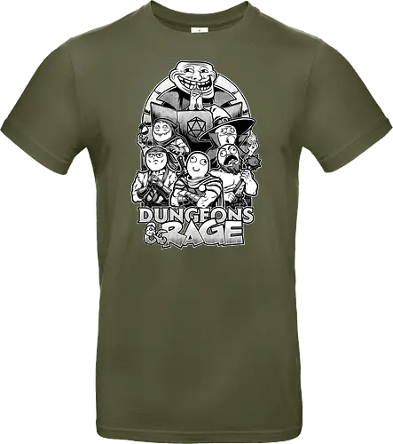 Dungeons and Rage Meme