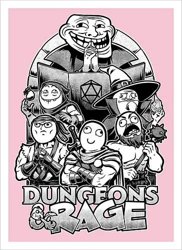 Dungeons and Rage Meme