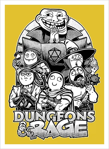 Dungeons and Rage Meme