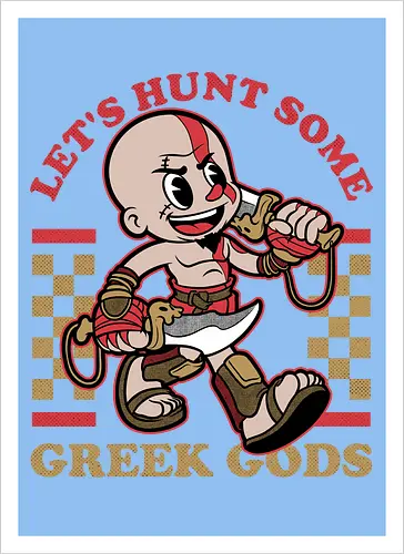 Game Mascot Demigod Hunter