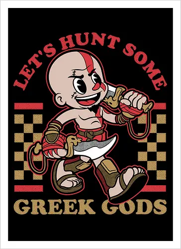 Game Mascot Demigod Hunter