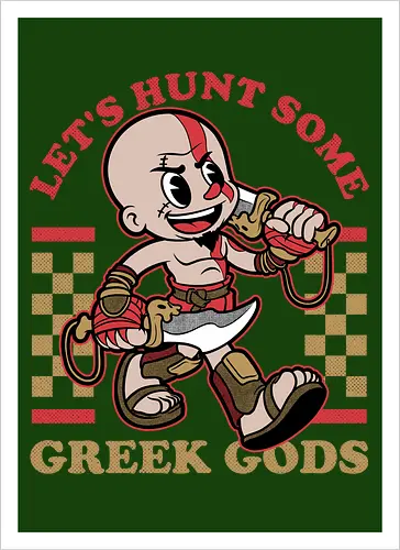 Game Mascot Demigod Hunter