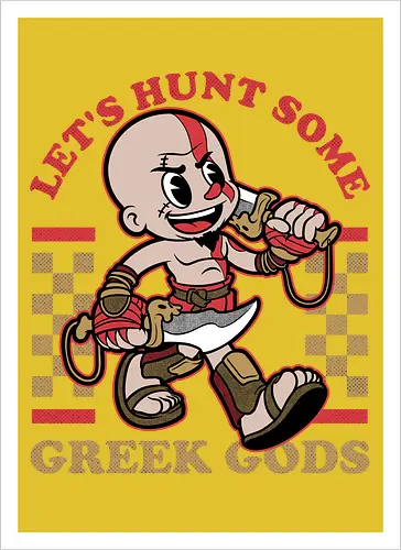 Game Mascot Demigod Hunter
