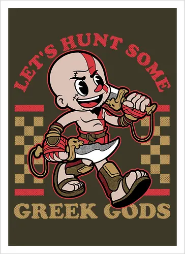 Game Mascot Demigod Hunter