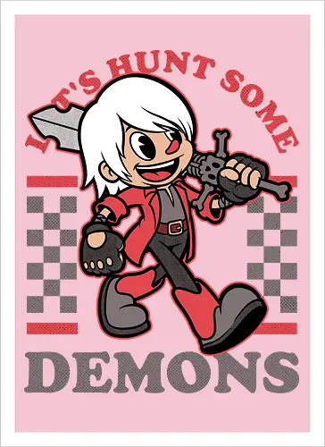 Game Mascot Devil Hunter