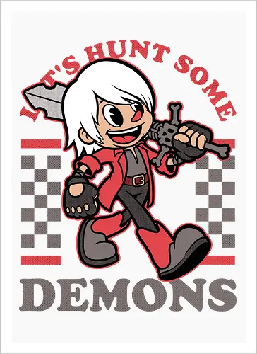 Game Mascot Devil Hunter