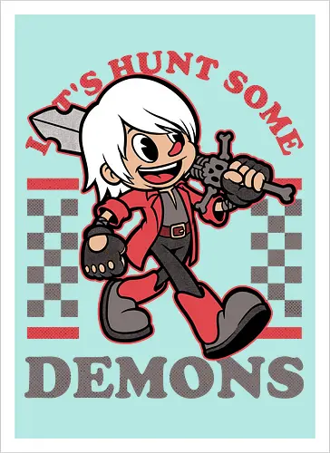 Game Mascot Devil Hunter