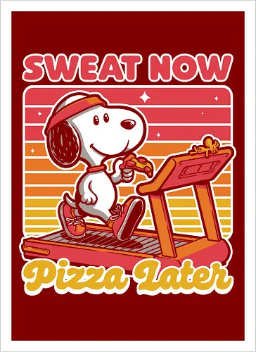 Beagle Dog Pizza Exercise 