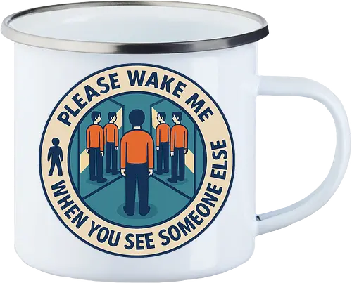 Please wake me when you see someone else