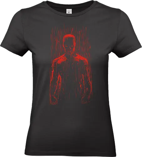 The red devil - hero, scifi, movies, tv show, comics, pop culture, vigilante, TV - Standard T-Shirt (Frauen)