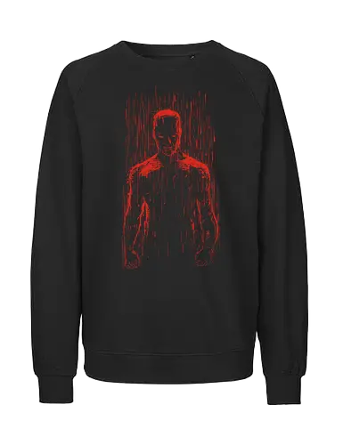 The red devil - hero, scifi, movies, tv show, comics, pop culture, vigilante, TV - Fairtrade Sweatshirt