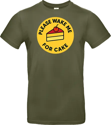 Please wake me for cake