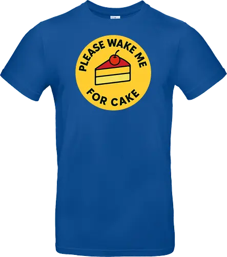 Please wake me for cake