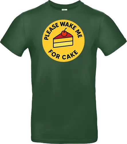 Please wake me for cake