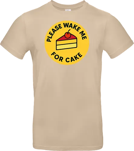 Please wake me for cake
