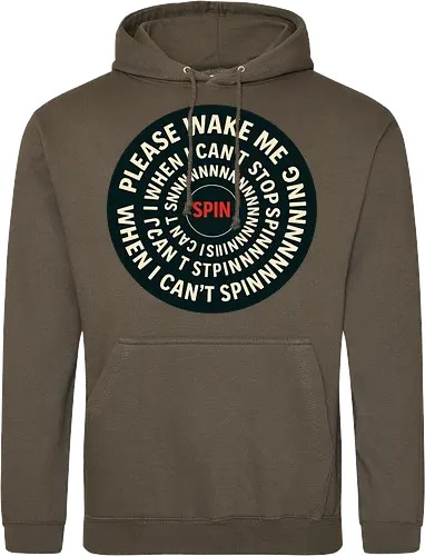 Please wake me when I can’t stop spinning