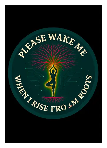 Please wake me when I rise from roots
