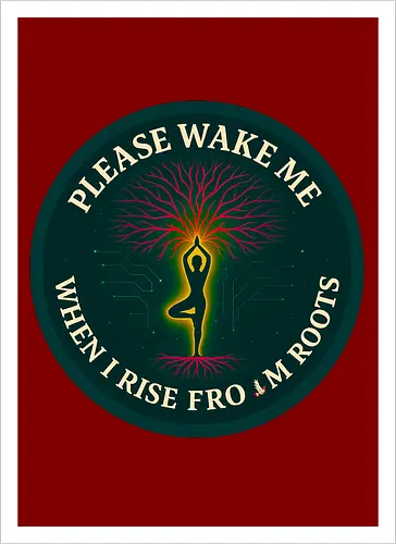 Please wake me when I rise from roots
