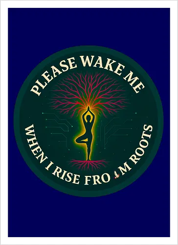 Please wake me when I rise from roots