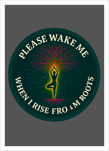 Please wake me when I rise from roots