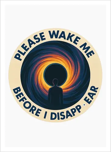 Please wake me before I disappear