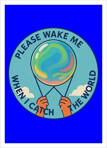 Please wake me when I catch the world