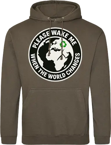 Please wake me when the world changes