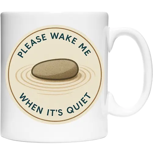 Please wake me when it’s quiet