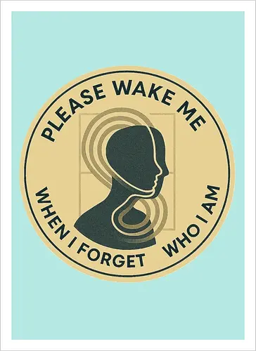 Please wake me when I forget who I am