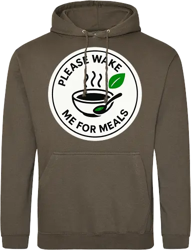 Please wake me for meals