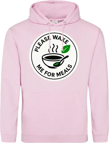 Please wake me for meals