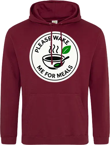 Please wake me for meals