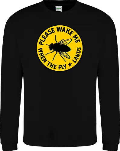 Please wake me when the fly lands