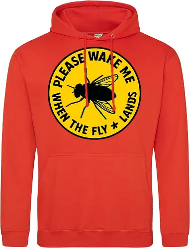 Please wake me when the fly lands