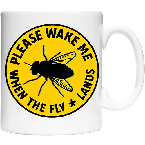 Please wake me when the fly lands