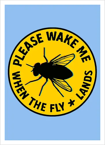 Please wake me when the fly lands