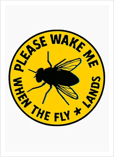 Please wake me when the fly lands