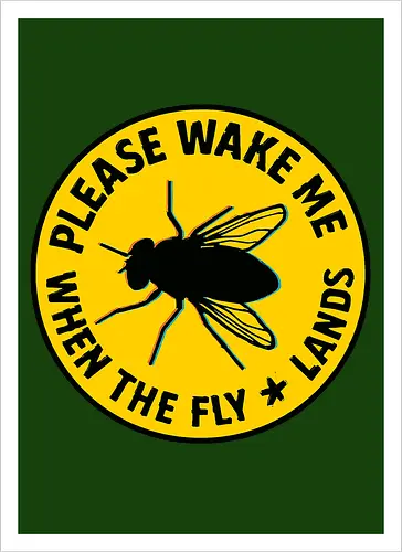 Please wake me when the fly lands
