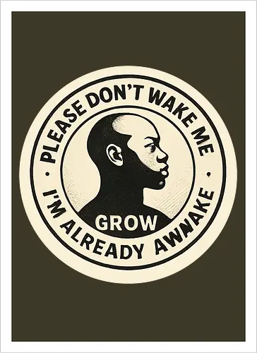 Please don’t wake me – I’m already awake