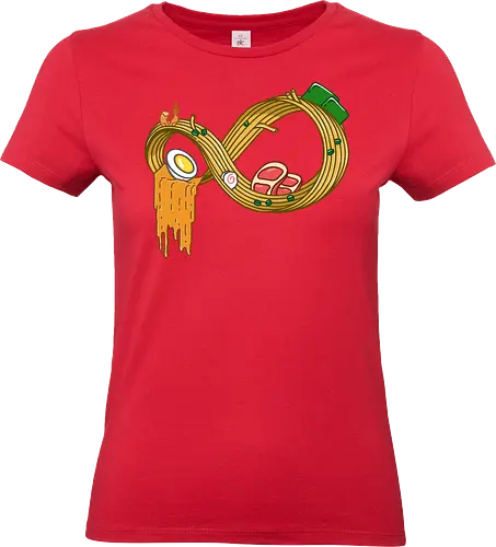 Infinity Ramen - infinity ramen, ramen, ramen noodles, noodle, japanese ramen, japan, ramen life, tasty, delicious, comfort food - Standard T-Shirt (Frauen)