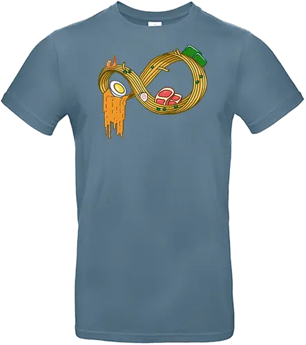 Infinity Ramen - infinity ramen, ramen, ramen noodles, noodle, japanese ramen, japan, ramen life, tasty, delicious, comfort food - Standard T-Shirt