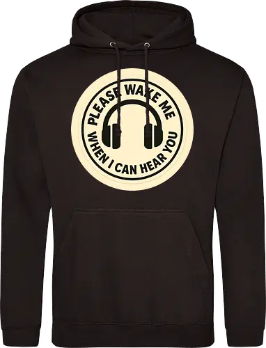Please wake me when I can hear you