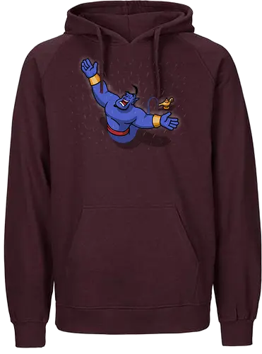 The Lamp Redemption! - the-shawshank-redemption, shawshank-redemption, jail, prison, rain, movies, aladdin, genie, funny - Fairtrade Hoodie
