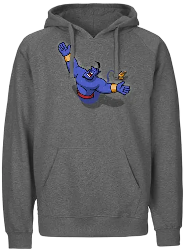 The Lamp Redemption! - the-shawshank-redemption, shawshank-redemption, jail, prison, rain, movies, aladdin, genie, funny - Fairtrade Hoodie