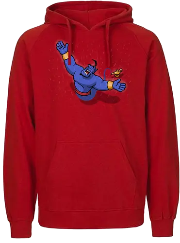 The Lamp Redemption! - the-shawshank-redemption, shawshank-redemption, jail, prison, rain, movies, aladdin, genie, funny - Fairtrade Hoodie