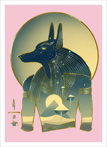 Blue Anubis