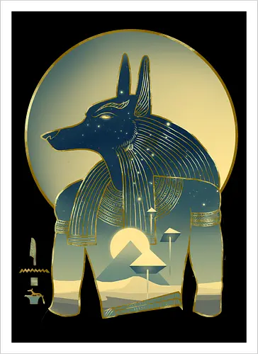 Blue Anubis