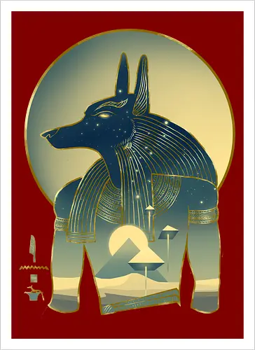 Blue Anubis