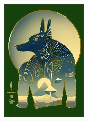 Blue Anubis